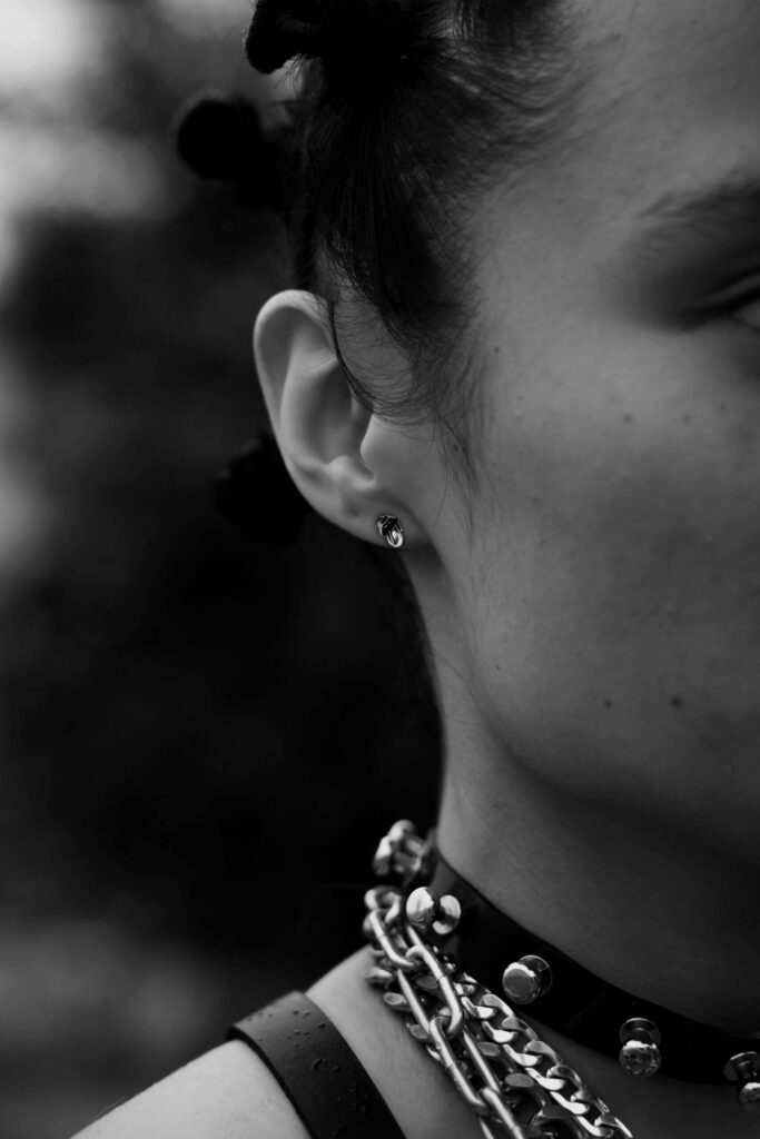 LIP AND TONGUE EARRING